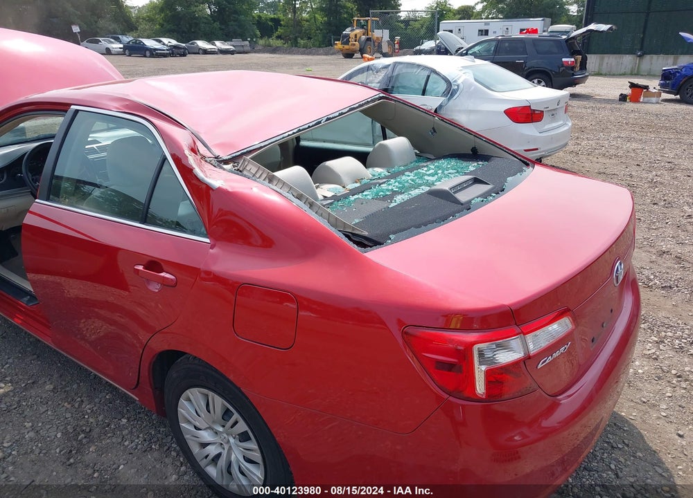 2012 TOYOTA CAMRY LE VIN: 4T1BF1FK8CU546592