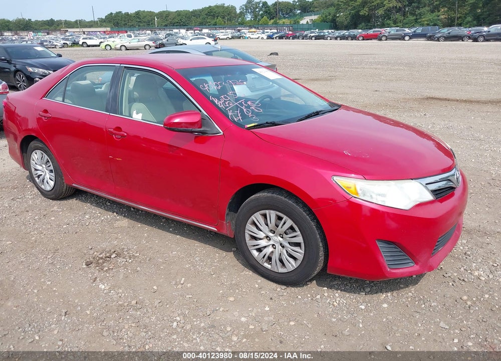 2012 TOYOTA CAMRY LE VIN: 4T1BF1FK8CU546592
