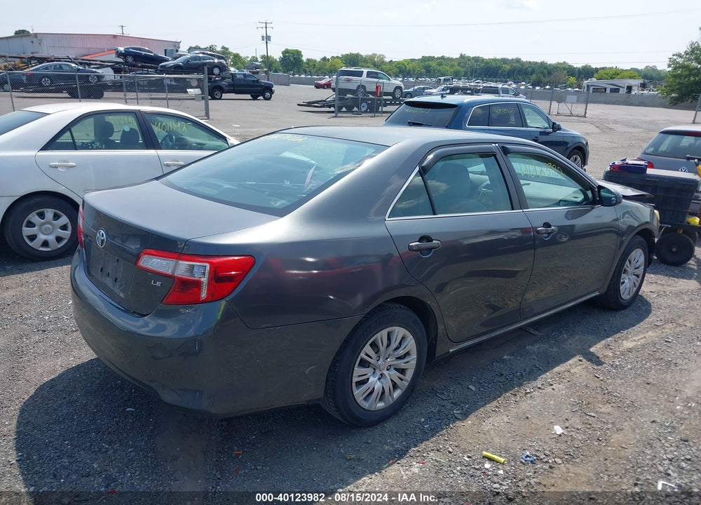 2012 TOYOTA CAMRY LE VIN: 4T1BF1FK8CU019085