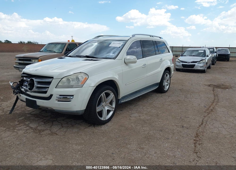 2010 MERCEDES-BENZ GL 550 4MATIC VIN: 4JGBF8GE0AA596595