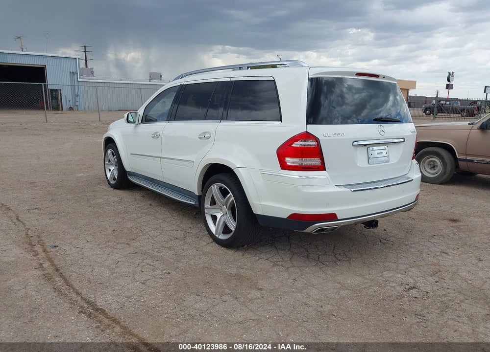 2010 MERCEDES-BENZ GL 550 4MATIC VIN: 4JGBF8GE0AA596595