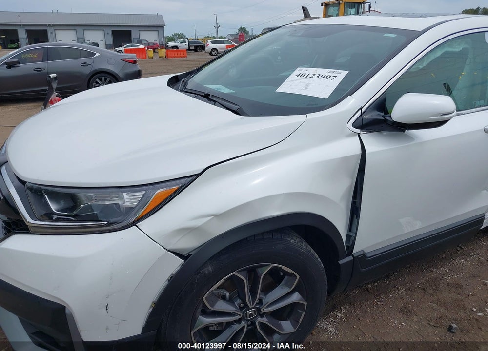 2022 HONDA CR-V AWD EX-L VIN: 2HKRW2H80NH633667