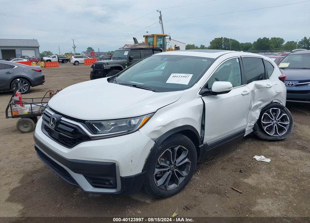 2022 HONDA CR-V AWD EX-L VIN: 2HKRW2H80NH633667