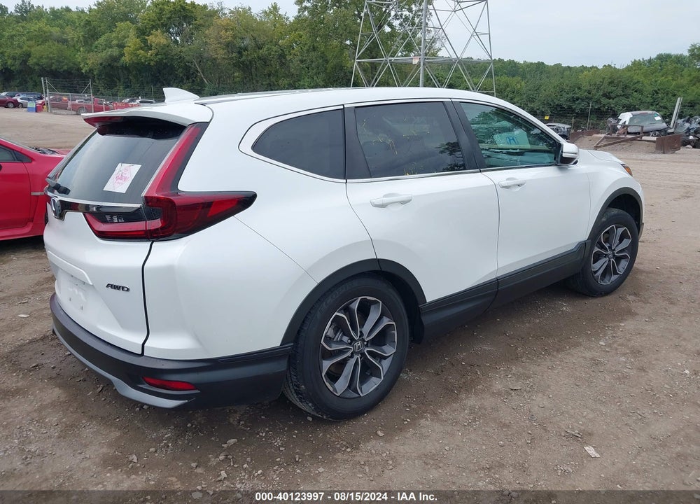 2022 HONDA CR-V AWD EX-L VIN: 2HKRW2H80NH633667