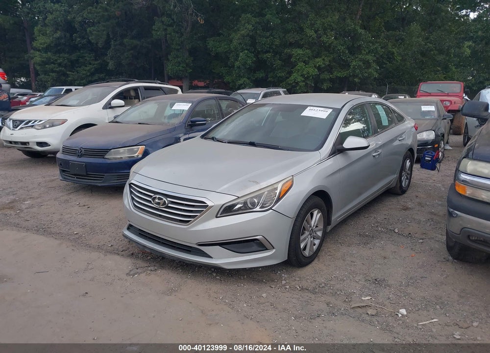 2015 HYUNDAI SONATA SE VIN: 5NPE24AF6FH166691