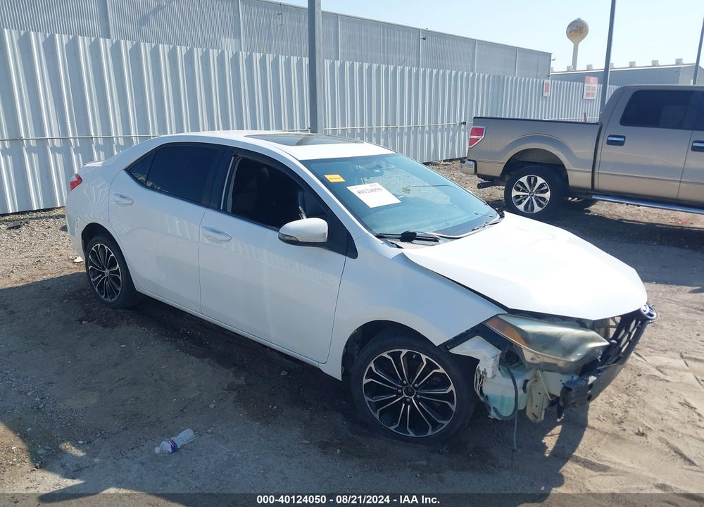 2016 TOYOTA COROLLA S PLUS VIN: 2T1BURHE4GC590852