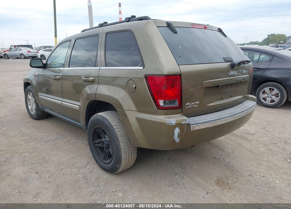 2008 CHEROKEE JEEP GRAND  LIMITED VIN: 1J8HR58NX8C220559