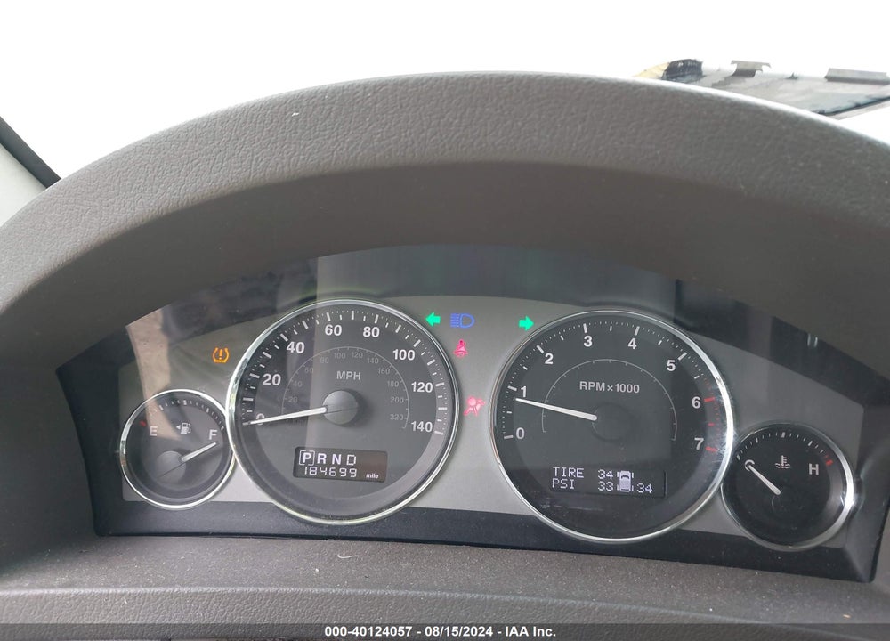 2008 CHEROKEE JEEP GRAND  LIMITED VIN: 1J8HR58NX8C220559