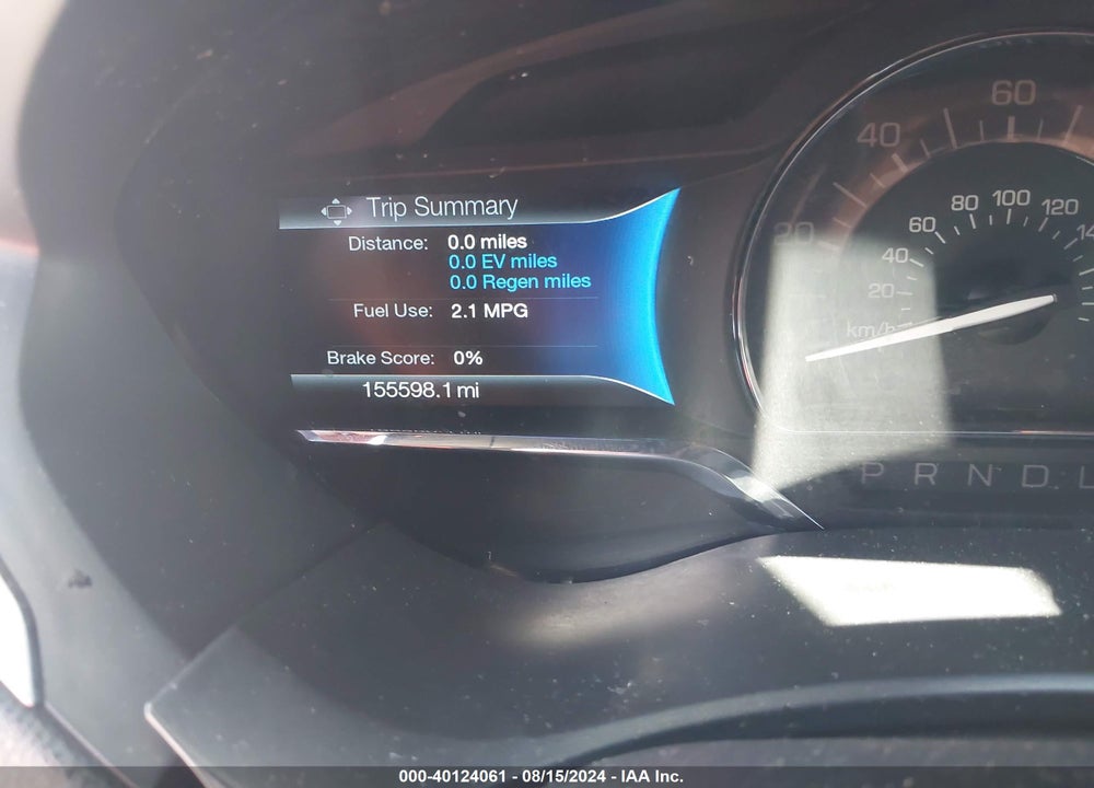 2016 LINCOLN MKZ HYBRID VIN: 3LN6L2LU2GR633861