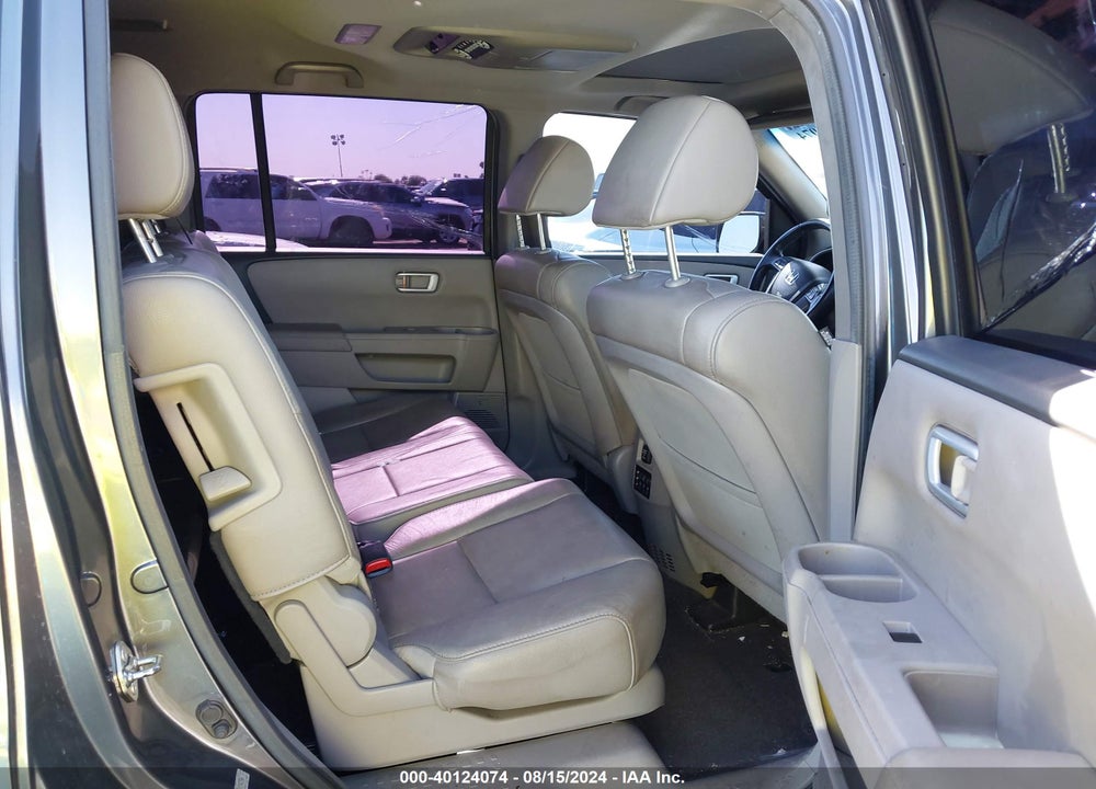 2012 HONDA PILOT EX-L VIN: 5FNYF3H61CB034286