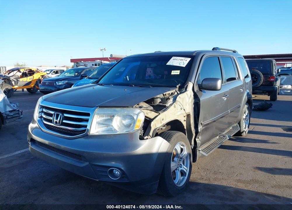 2012 HONDA PILOT EX-L VIN: 5FNYF3H61CB034286