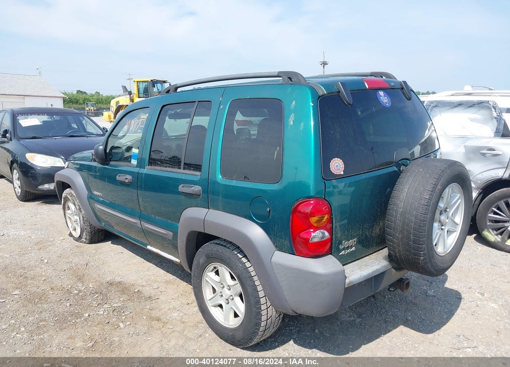 2004 JEEP LIBERTY SPORT VIN: 1J4GL48K54W181533