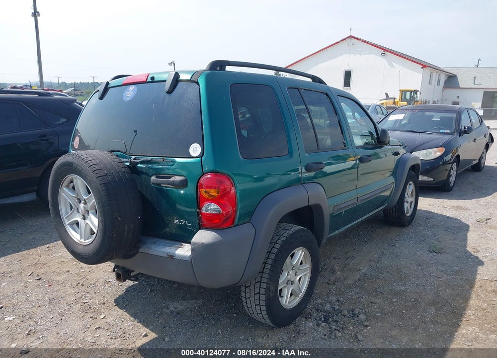 2004 JEEP LIBERTY SPORT VIN: 1J4GL48K54W181533