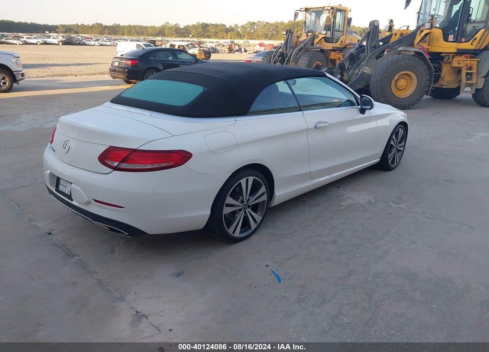 2017 MERCEDES-BENZ C 300 VIN: WDDWK4JB0HF504140
