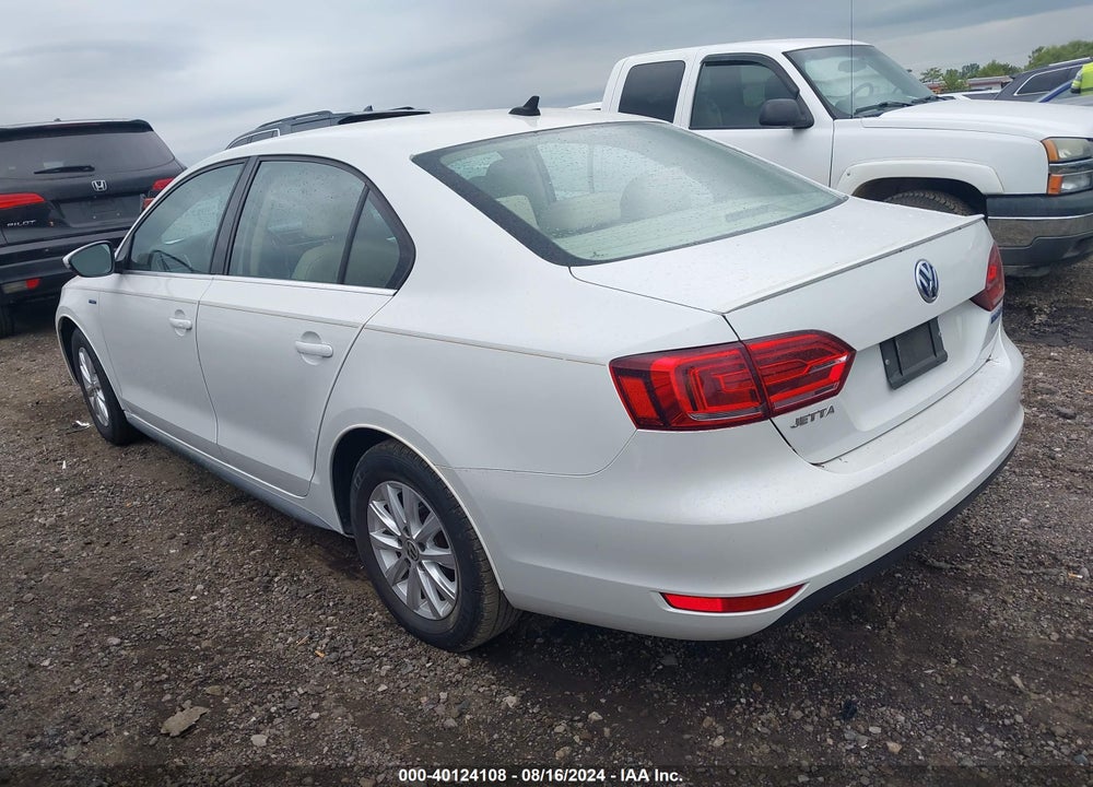 2013 VOLKSWAGEN JETTA HYBRID SE VIN: 3VW637AJ0DM283825