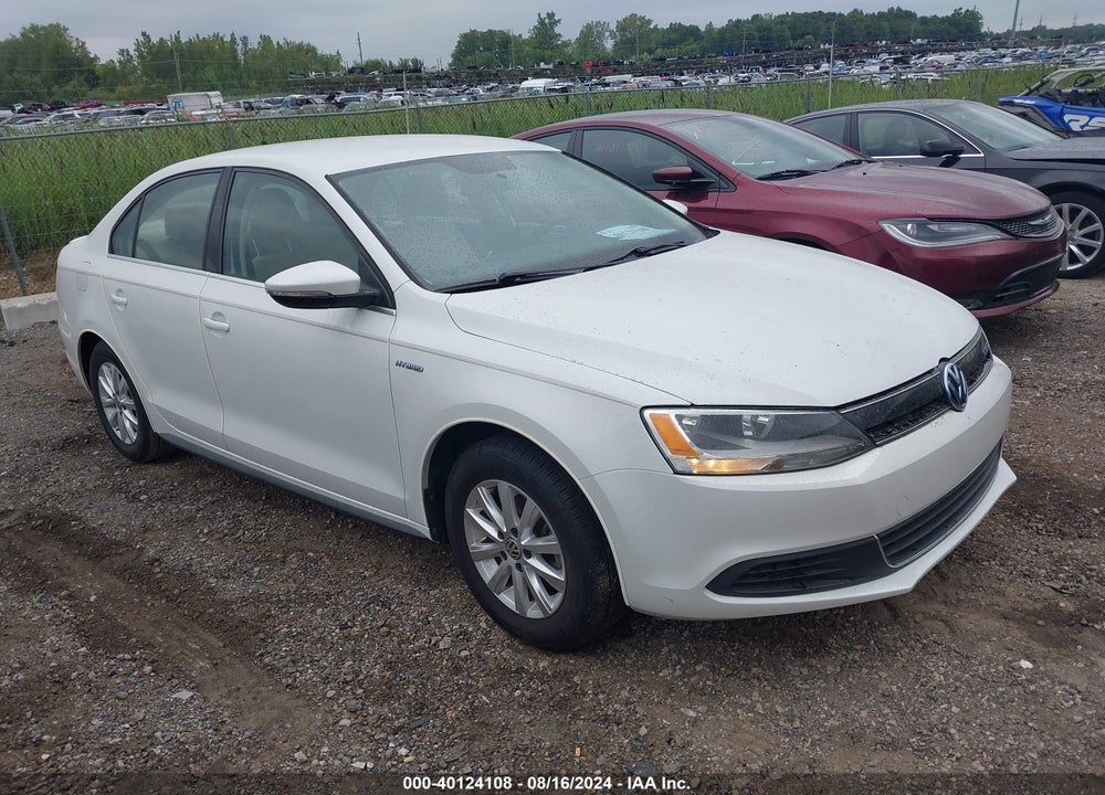 2013 VOLKSWAGEN JETTA HYBRID SE VIN: 3VW637AJ0DM283825