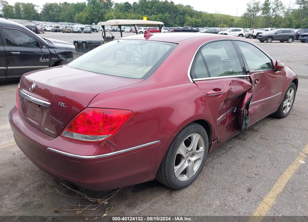 2006 ACURA RL 3.5 VIN: JH4KB16566C003678