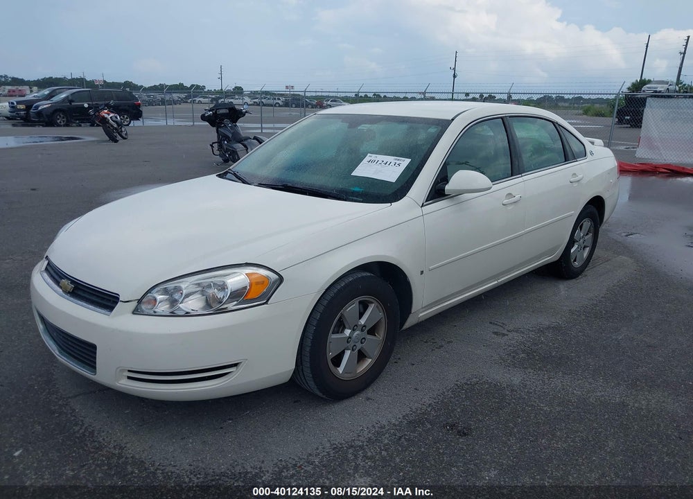 2007 CHEVROLET IMPALA LT VIN: 2G1WT58K879287536