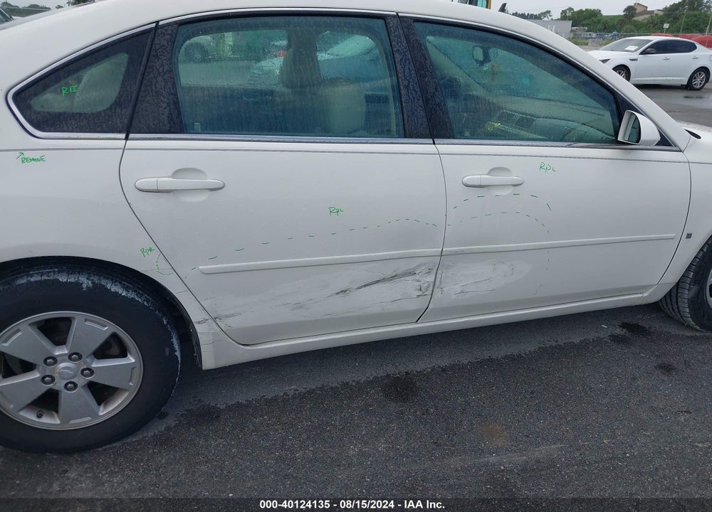 2007 CHEVROLET IMPALA LT VIN: 2G1WT58K879287536