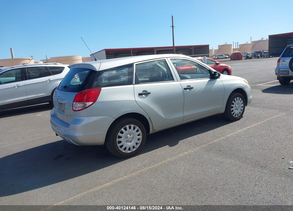 2003 TOYOTA MATRIX STANDARD VIN: 2T1KR32E93C038197