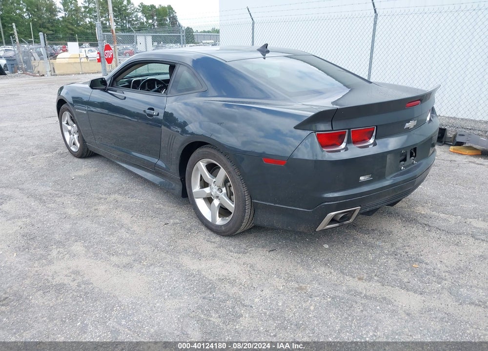 2012 CHEVROLET CAMARO VIN: 2G1FB1E34C9160527