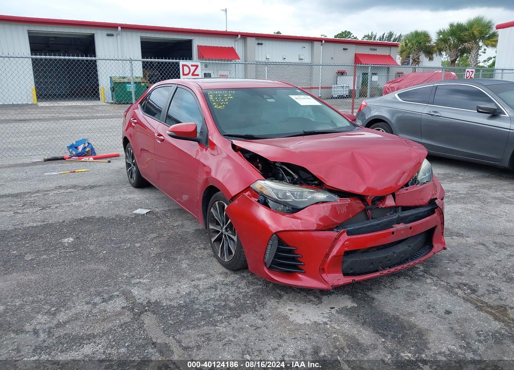 2017 TOYOTA COROLLA SE VIN: 2T1BURHE5HC760539
