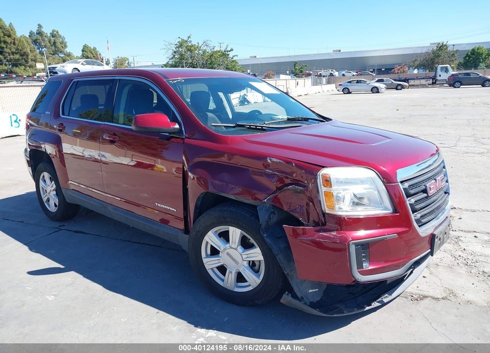2016 GMC TERRAIN SLE-1 VIN: 2GKALMEK5G6253883