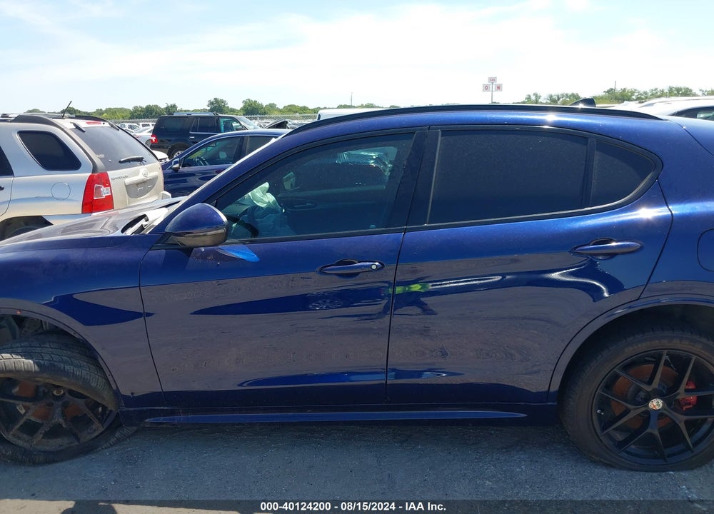2018 ALFA ROMEO STELVIO TI SPORT AWD VIN: ZASFAKNN7J7B99538