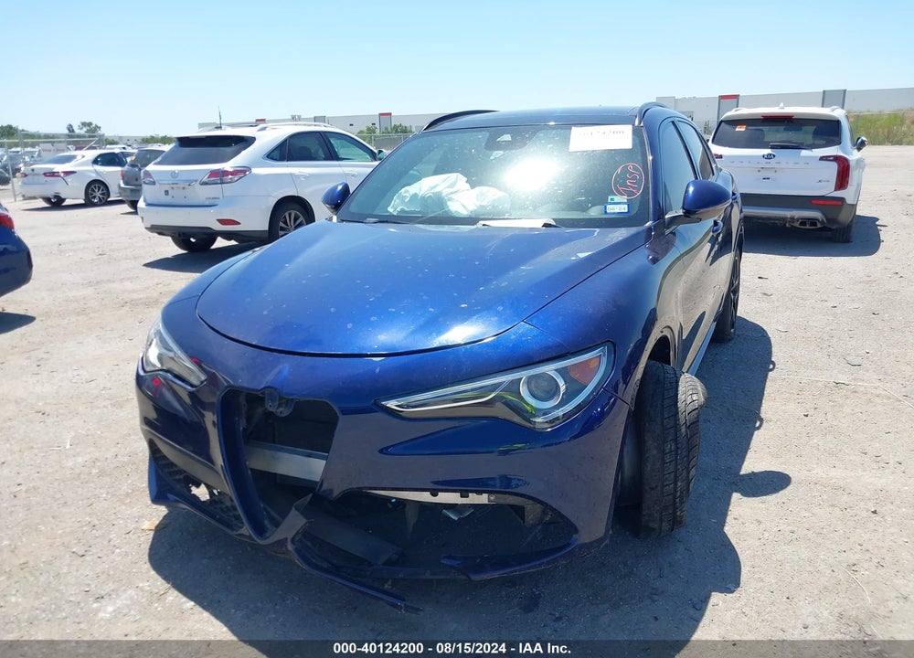 2018 ALFA ROMEO STELVIO TI SPORT AWD VIN: ZASFAKNN7J7B99538