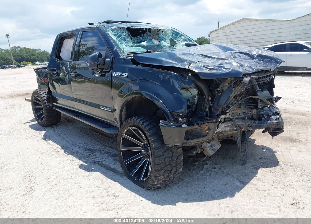 2018 FORD F-150 LARIAT VIN: 1FTFW1E14JFD73038