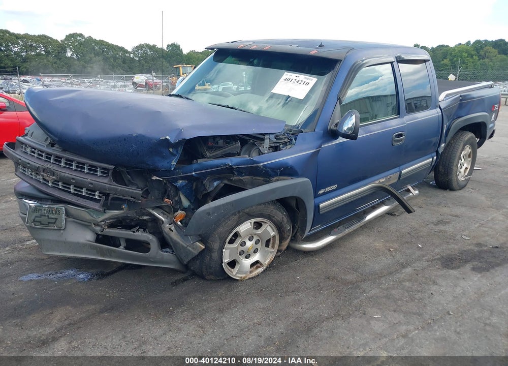 2002 CHEVROLET SILVERADO 1500 LT VIN: 2GCEK19T421133497