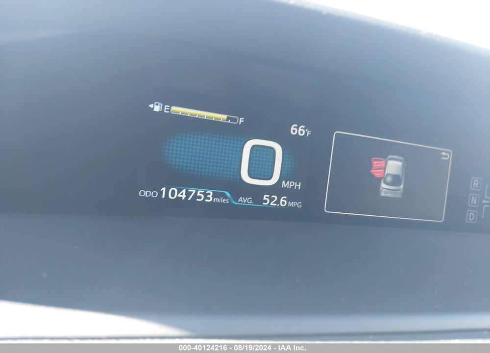 2016 TOYOTA PRIUS FOUR TOURING VIN: JTDKARFUXG3518162
