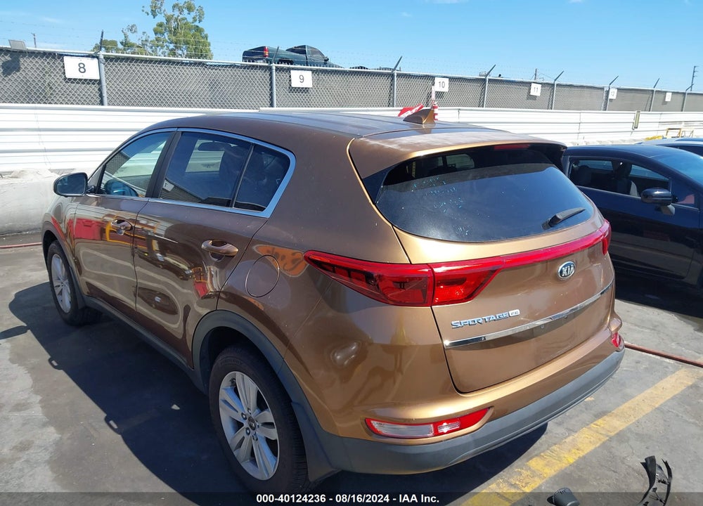 2017 KIA SPORTAGE LX VIN: KNDPM3AC0H7281068
