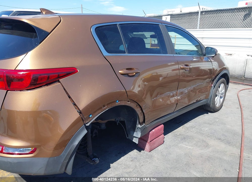 2017 KIA SPORTAGE LX VIN: KNDPM3AC0H7281068
