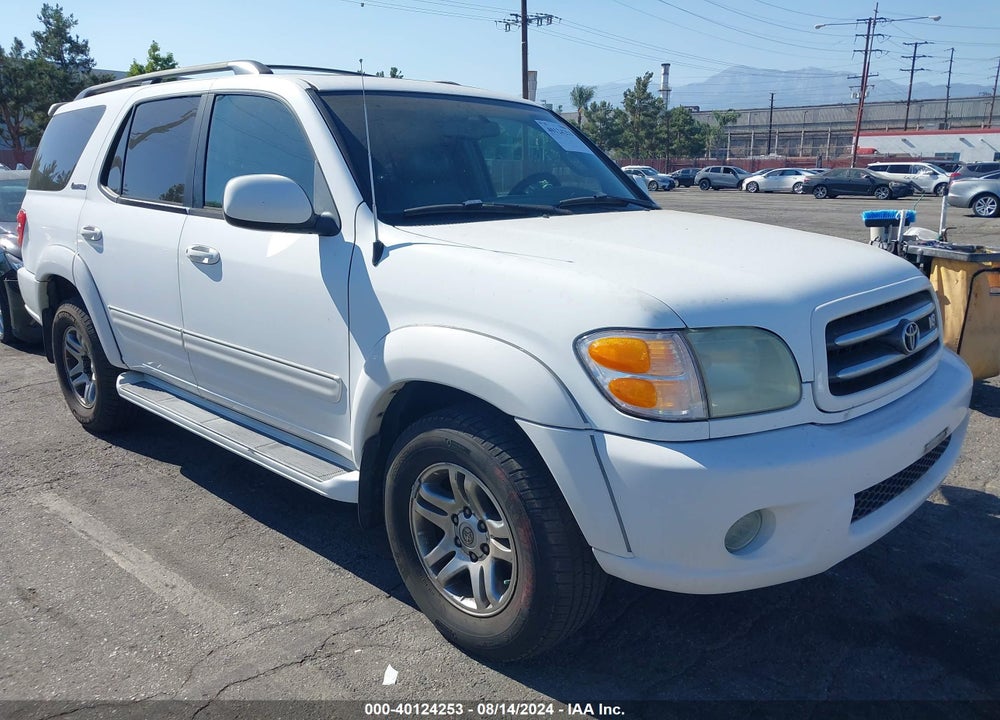 2004 TOYOTA SEQUOIA LIMITED V8 VIN: 5TDZT38A94S218020