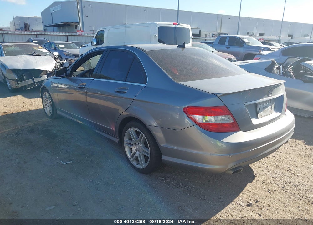 2008 MERCEDES-BENZ C 350 SPORT VIN: WDDGF56X58R036150