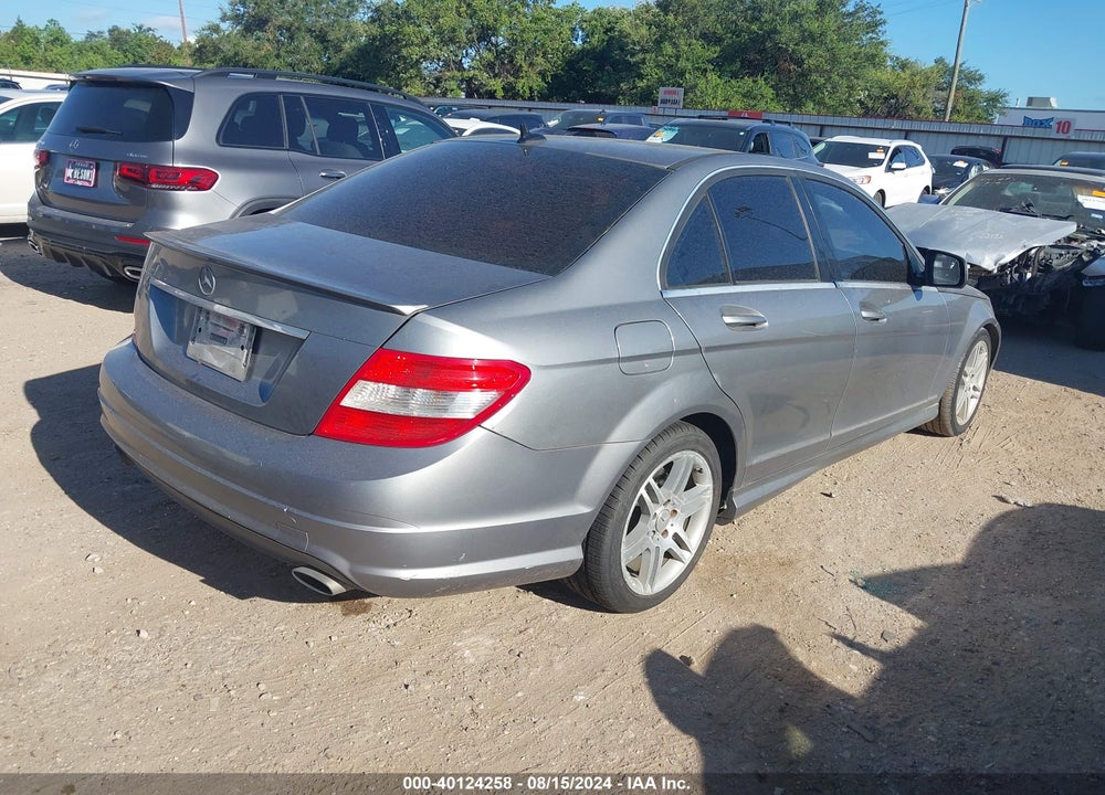 2008 MERCEDES-BENZ C 350 SPORT VIN: WDDGF56X58R036150