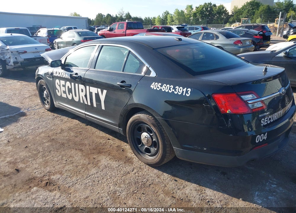 2013 FORD POLICE INTERCEPTOR VIN: 1FAHP2M85DG152823