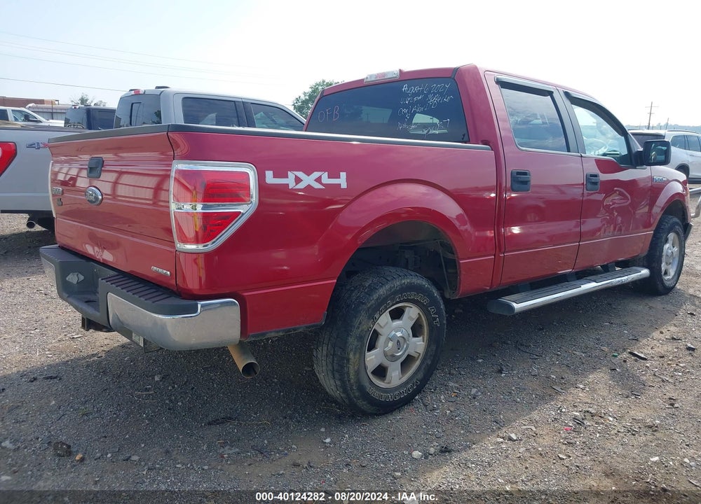 2011 FORD F-150 XLT VIN: 1FTFW1EF0BFA63434