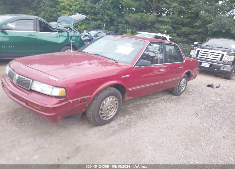 1993 OLDSMOBILE CUTLASS CIERA S VIN: 1G3AG54NXP6401677