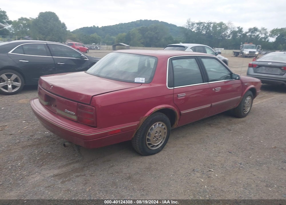 1993 OLDSMOBILE CUTLASS CIERA S VIN: 1G3AG54NXP6401677