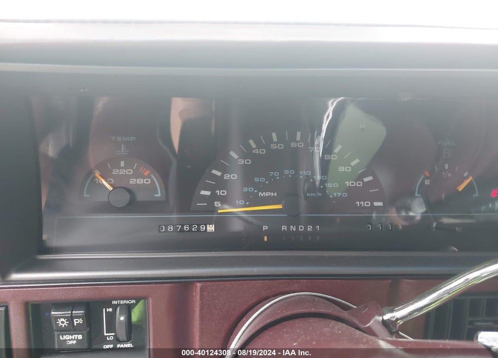 1993 OLDSMOBILE CUTLASS CIERA S VIN: 1G3AG54NXP6401677