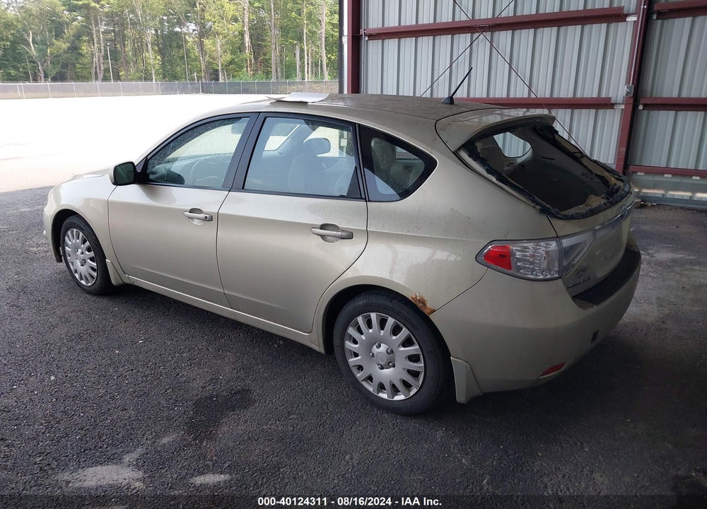 2009 SUBARU IMPREZA 2.5I VIN: JF1GH616X9H814545