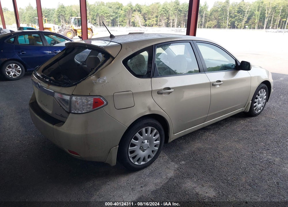 2009 SUBARU IMPREZA 2.5I VIN: JF1GH616X9H814545