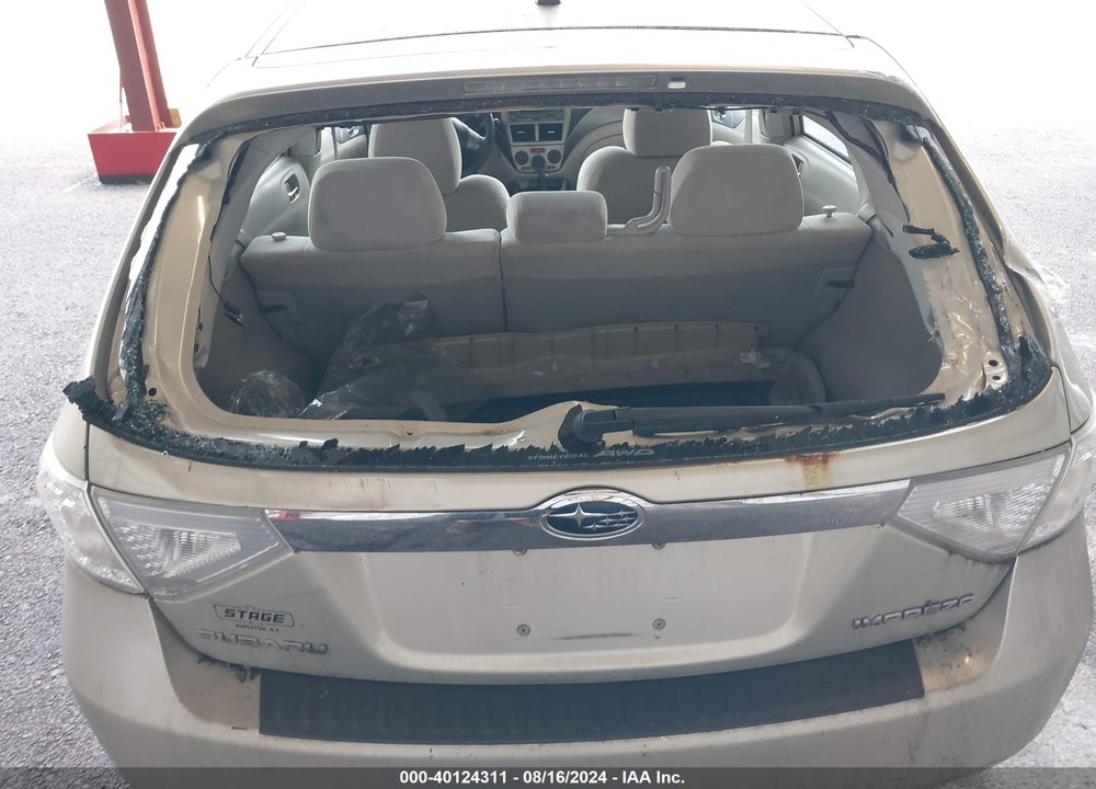 2009 SUBARU IMPREZA 2.5I VIN: JF1GH616X9H814545