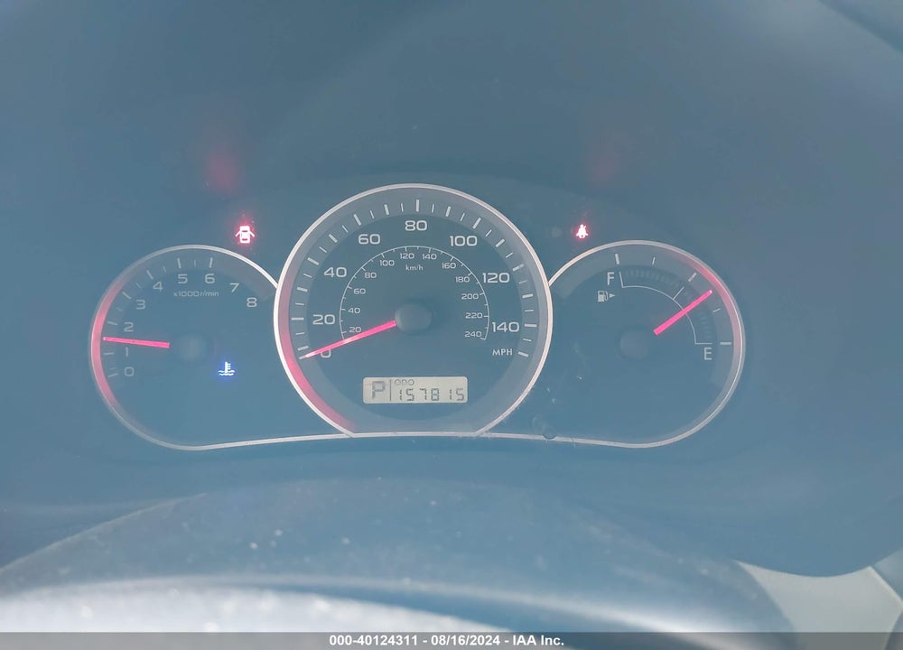 2009 SUBARU IMPREZA 2.5I VIN: JF1GH616X9H814545