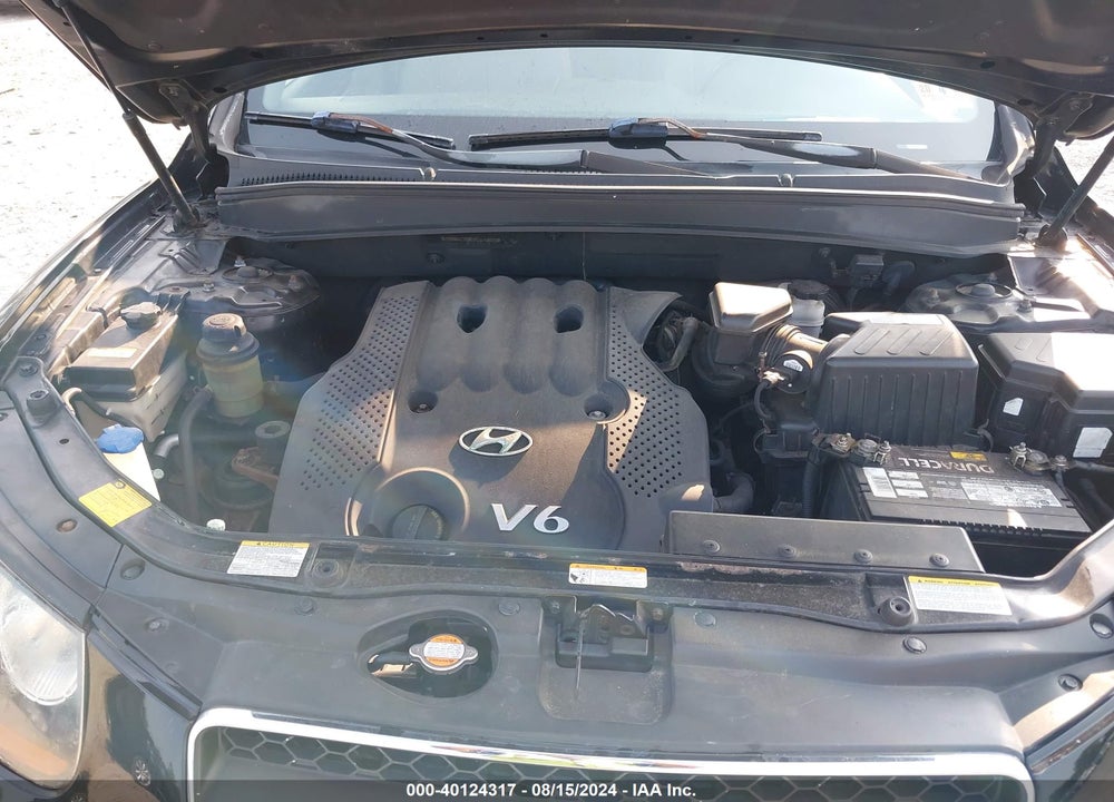 2007 HYUNDAI SANTA FE GLS VIN: KM8SG13D07U140850