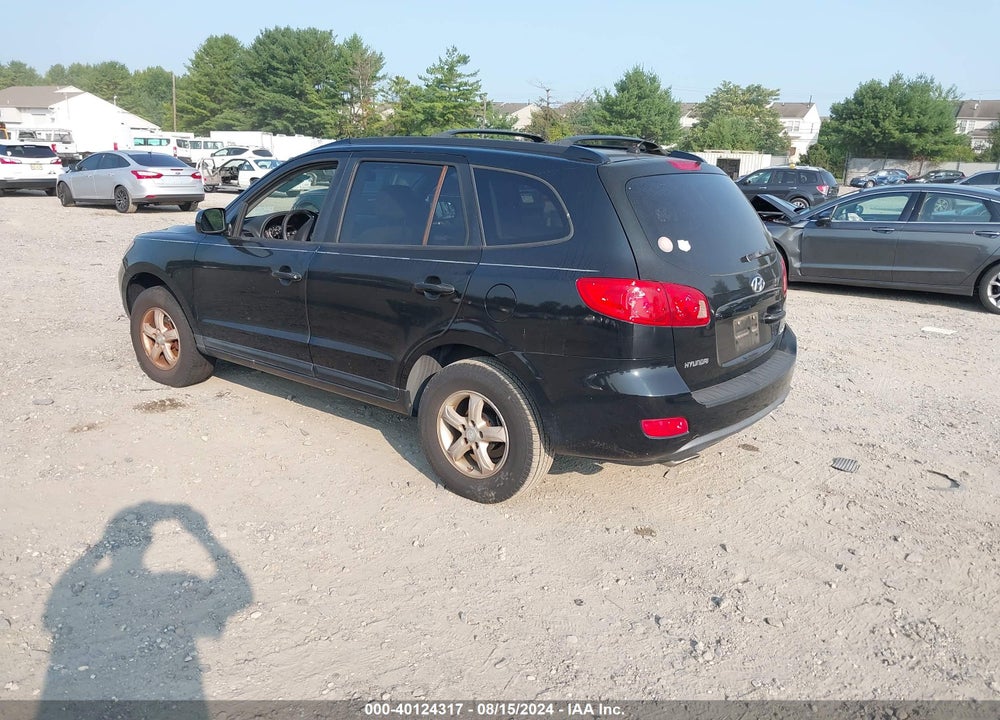 2007 HYUNDAI SANTA FE GLS VIN: KM8SG13D07U140850