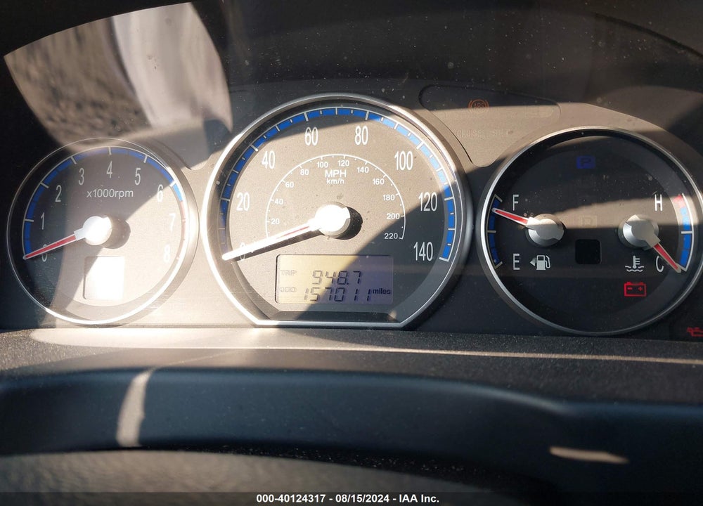 2007 HYUNDAI SANTA FE GLS VIN: KM8SG13D07U140850