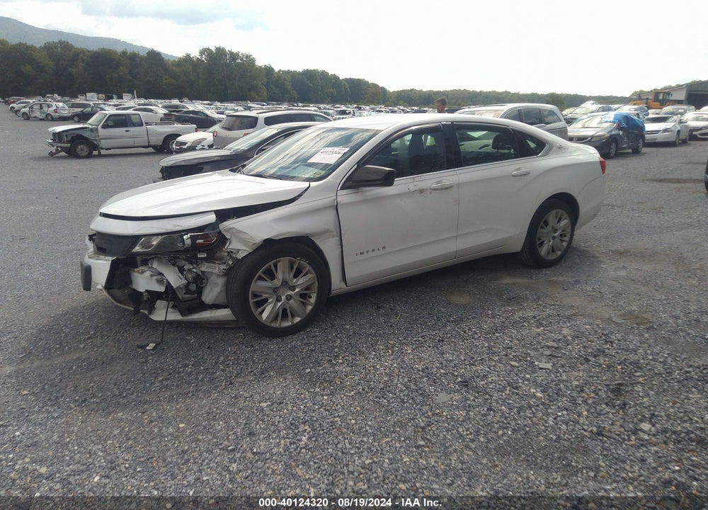 2016 CHEVROLET IMPALA LS VIN: 2G11Z5SA5G9170442